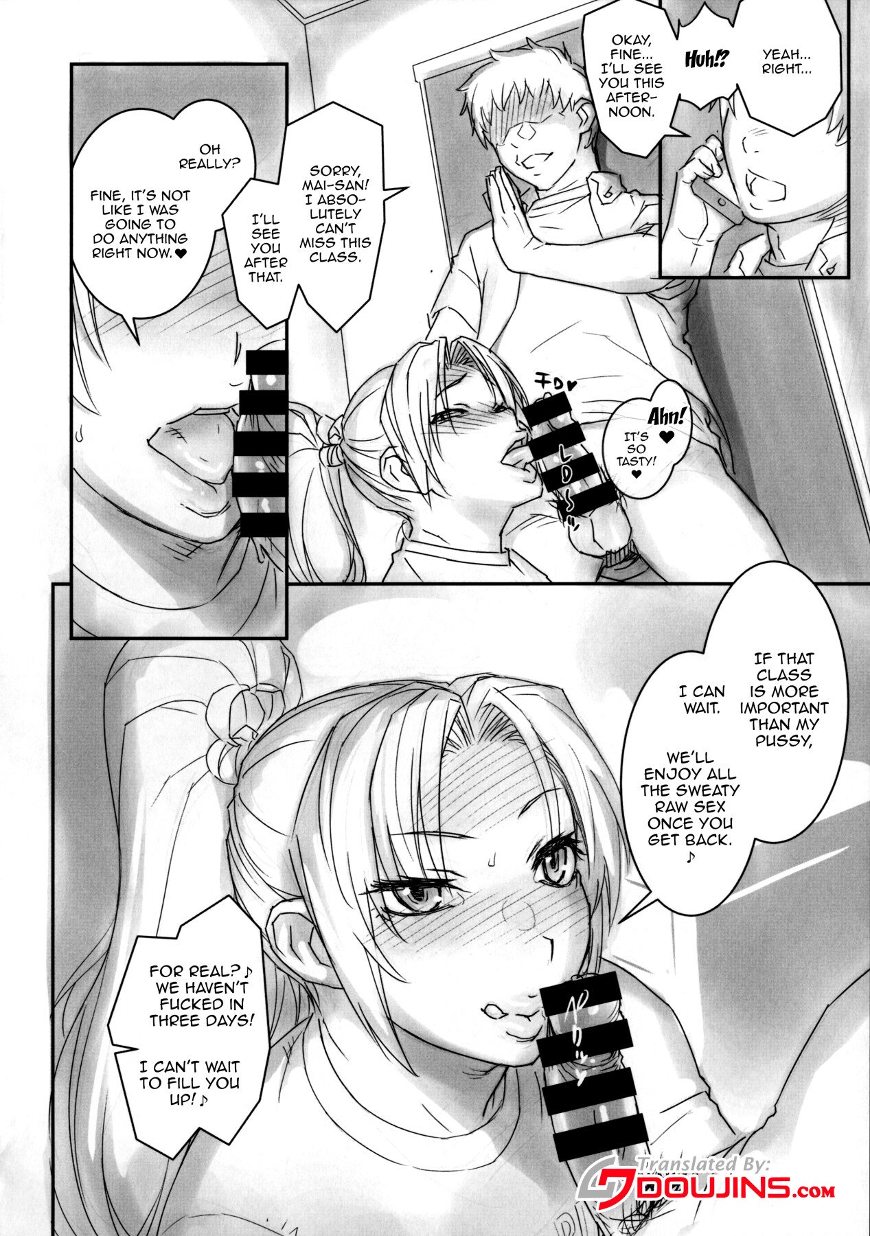 Hentai Manga Comic-No Breaks With Mai-chan 2-Read-3